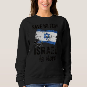 Sudadera Israel está aquí Bandera Israel Roots
