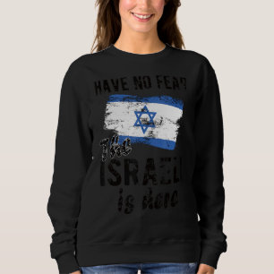Sudadera Israel está aquí Bandera Israel Roots