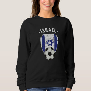 Sudadera Israel Soccer Israel Bandera Fútbol Orgullo Israel