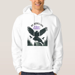 Sudadera It Has History – Crow Forest Scene