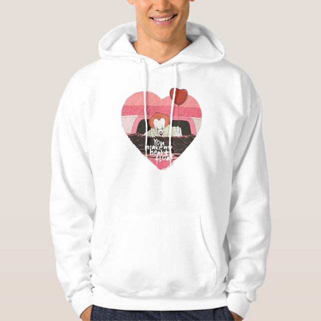 Sudadera IT | Pennywise - Me haces flotar el corazón (Anverso)
