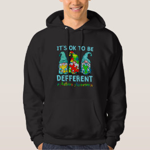 Sudadera It S Ok To Be Different Cute Cool Autism Awareness