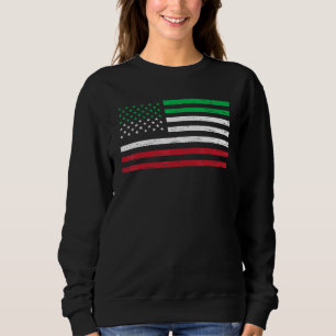 Sudadera Italia 4 De Julio Patriotic America Italiana Fl