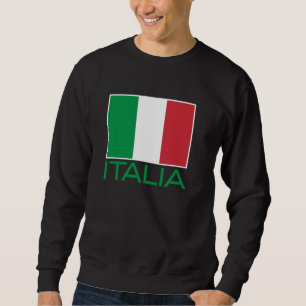 SUDADERA ITALIA BANDERA DE ITALIA SIMBOLO TRICOLOR