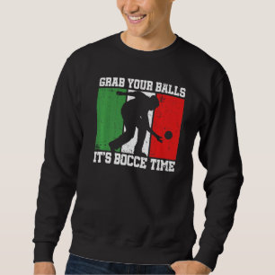 Sudadera Italia Bocci Bocce Ball Cita Para Un Bocce Italian