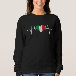 Sudadera Italia con bandera italiana