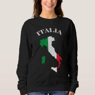 Sudadera Italia con bandera italiana 1