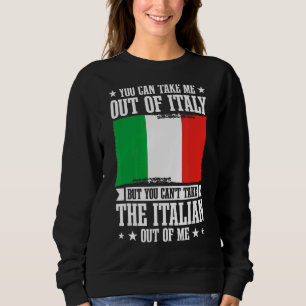 Sudadera Italia: Cultura italiana, no se puede llevar el it