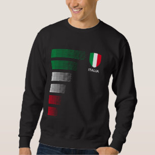Sudadera Italia: Emblema de la bandera italiana - Ancestro