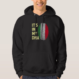Sudadera Italia En Mi Adn Bandera Italiana Italia