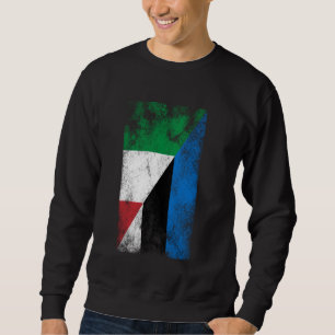 Sudadera Italia Estonia Banderas - Italiano Estonio