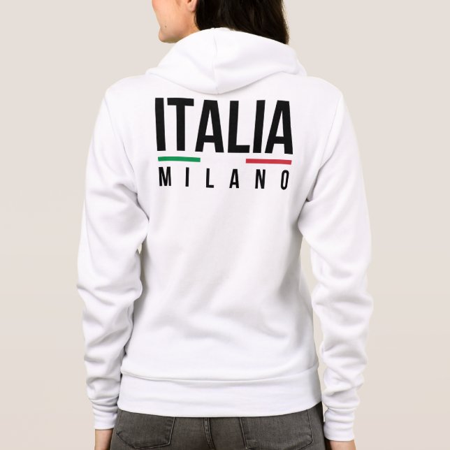 Sudadera Italia Milán (Reverso)