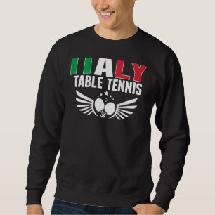Sudadera Italia Ping Pong Equipo Italiano de Tenis de Mes