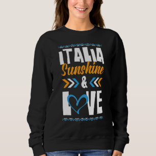 Sudadera Italia Sunshine Love Fiesta Italia Cita de vacacio