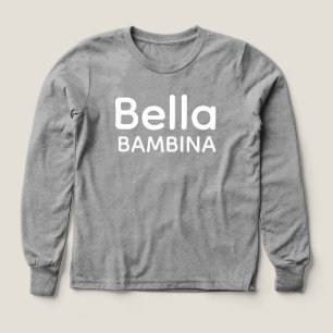 Sudadera Italiana Siciliana Bella Bambina