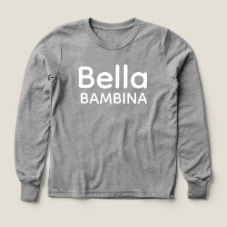 Sudadera Italiana Siciliana Bella Bambina