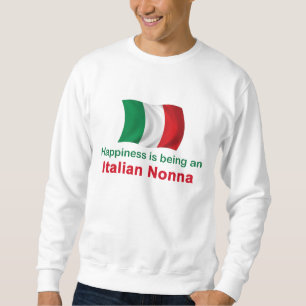 Sudadera Italiano feliz Nonna