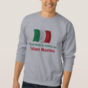 Sudadera Italiano feliz Nonno