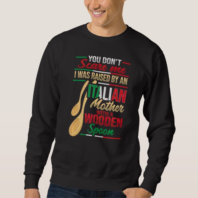 Sudadera Italiano Para Una Italia (Anverso)