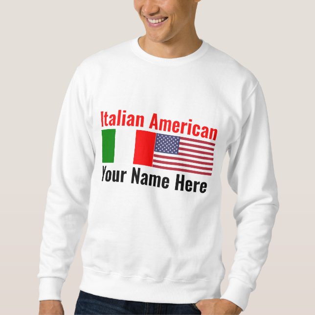 Sudadera Italoamericano (Anverso)