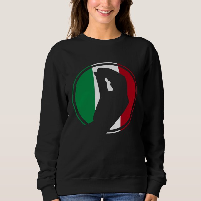Sudadera Italy Flag Italian Roots Humor  Italian Hand Gestu (Anverso)
