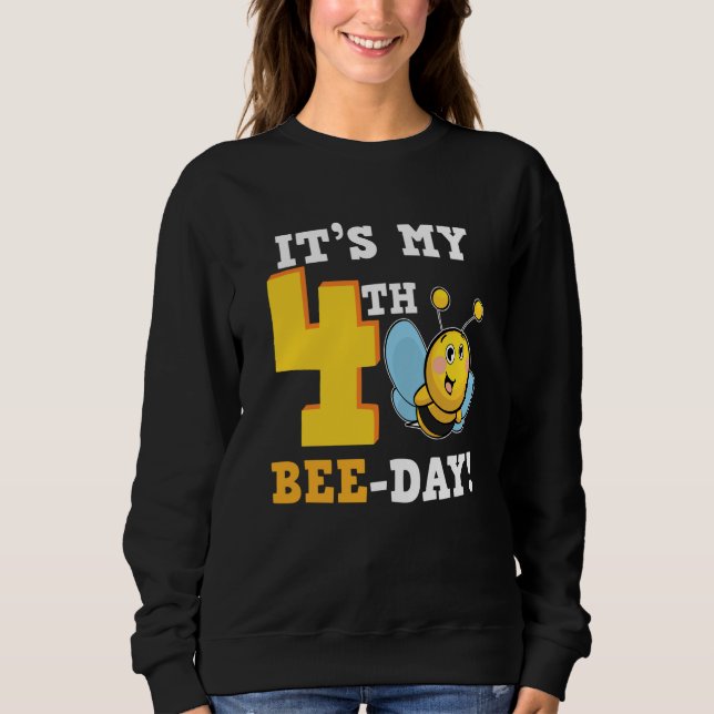 Sudadera It's 4th Bee Day Honey Beekeeper Apiary Beekeeping (Anverso)
