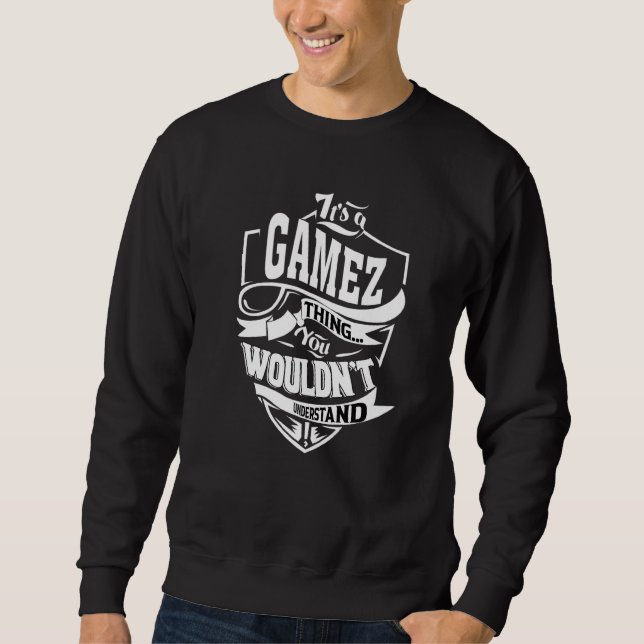 Sudadera It's A Gamez Thing (Anverso)