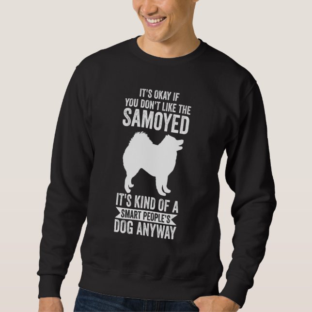Sudadera It's A Smart People's Dog Anyway Samoyed 1 (Anverso)