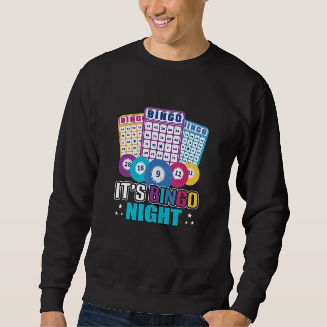 Sudadera It's Bingo Night   Bingo Player (Anverso)