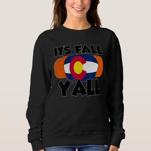 Sudadera It's Fall Y'all Thanksgiving Pumpkin Germany (Anverso)