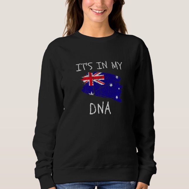 Sudadera It's in my DNA Australia Flag Proud Australian Pri (Anverso)