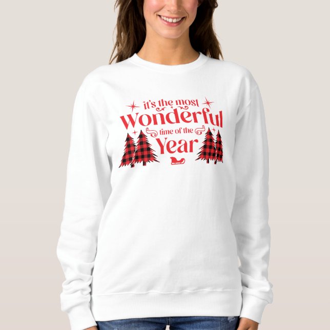 Sudadera It's The Most Wonderful Time Of The Year  (Anverso)