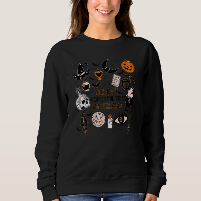 Sudadera It's the Most Wonderful Time Of The Year Halloween (Anverso)