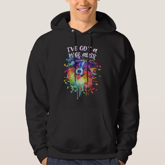 Sudadera Ive Got a Nice Auss  Australian Shepherd Humor Aus (Anverso)