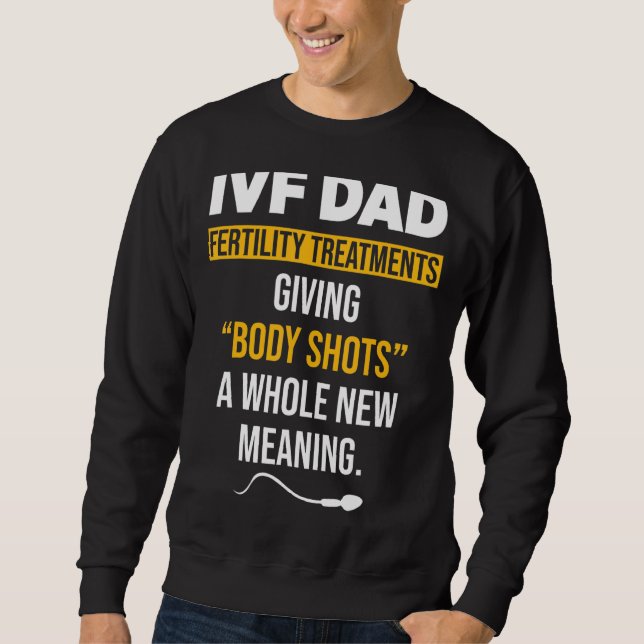 Sudadera Ivf Warrior Dad Infertilidad 1 (Anverso)