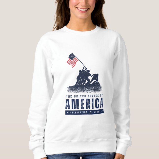 Sudadera Iwo Jima America 250 (Anverso)