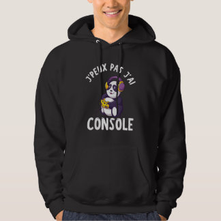 Sudadera J peux pas j'ai console - Geek Gamer Panda Gift
