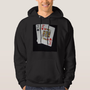 Sudadera Jack_King,-Cartas de Póquer,_Black_Hooded_Sweatshi