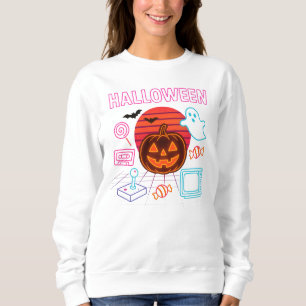 Sudadera Jack-O’-Lantern Neon Halloween Cloex Unisex