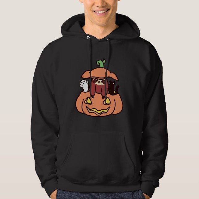 Sudadera Jack O Lantern Sloth (Anverso)