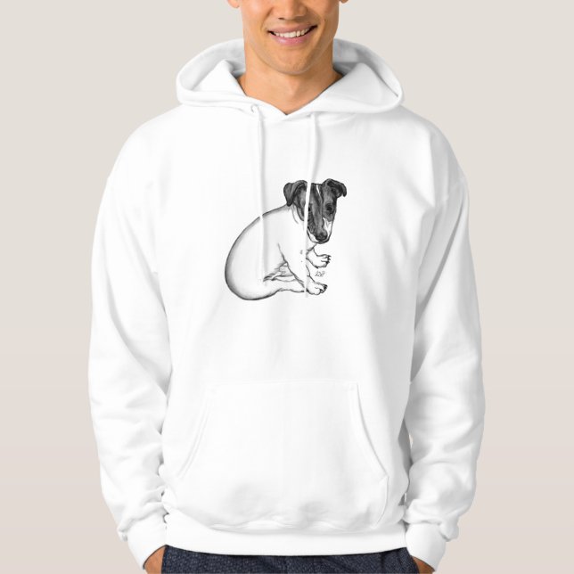Sudadera Jack Russell Welpe 10 Wochen alt (Anverso)