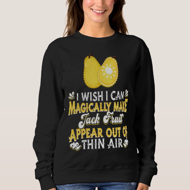 Sudadera Jackfruit Fruit Magia Magic Fruitarian Jackf (Anverso)