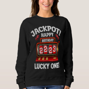 Sudadera Jackpot Feliz 23 cumpleaños Bday Celebrant Mamáes 