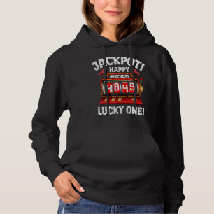 Sudadera Jackpot Feliz 49 cumpleaños Bday Celebrant Mamáes