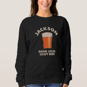 Sudadera Jackson Drink Craft Local Beer Wyoming Wing Wy