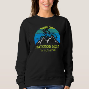 Sudadera Jackson Hole Wyoming Mountain Bicicleta