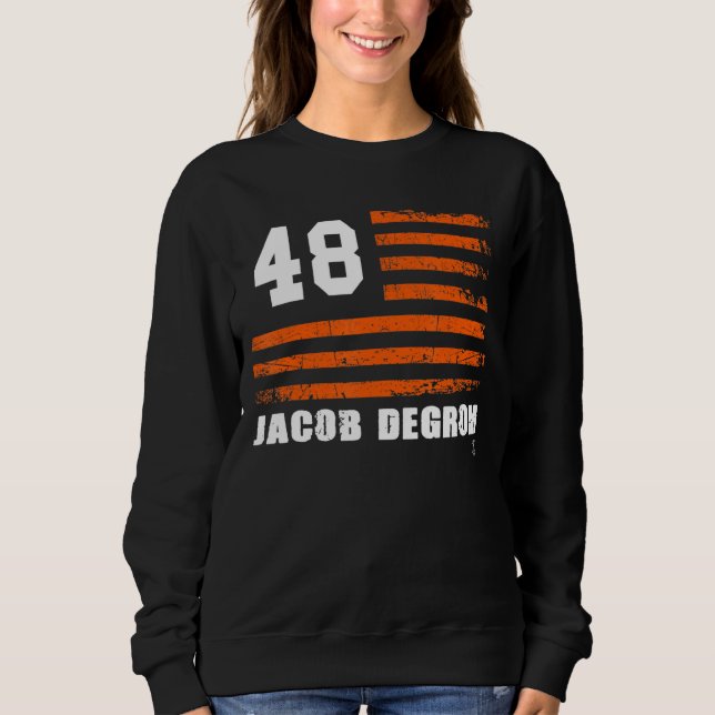 Sudadera Jacob Degrom Vintage Flag Gameday (Anverso)