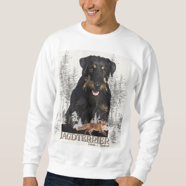 Sudadera Jagdterrier Dakota v. Renbrad Faux Canvas Print Ac (Anverso)