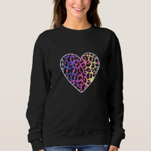 Sudadera Jaguar Heart Cheetah Leopard