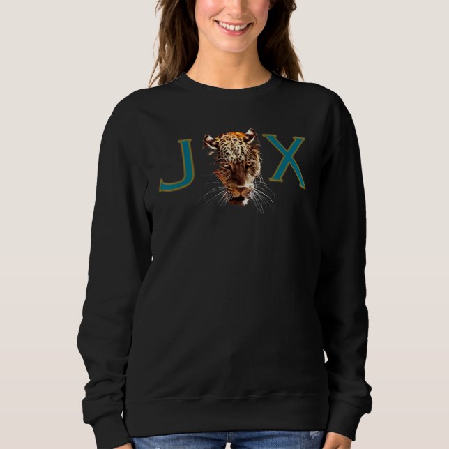 Sudadera Jaguar Jax Jacksonville Florida 1 (Anverso)